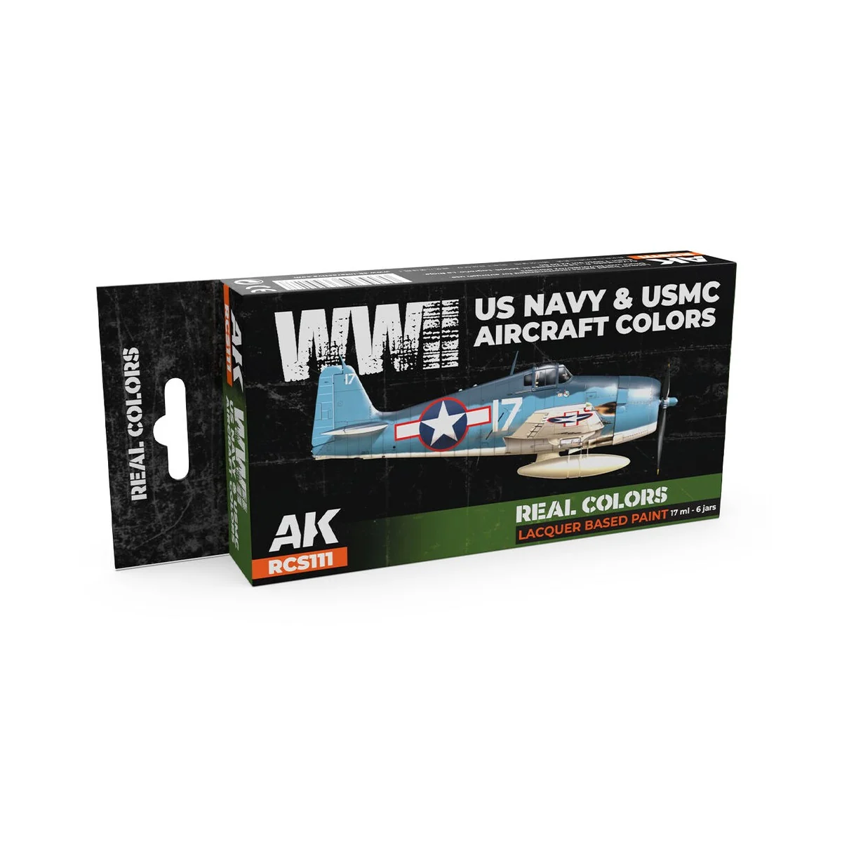 WWII US Navy & USMC Aircraft Colors SET - AK Interactive RCS111 WWII US Navy & USMC Aircraft Colors SET - AK Interactive RCS111