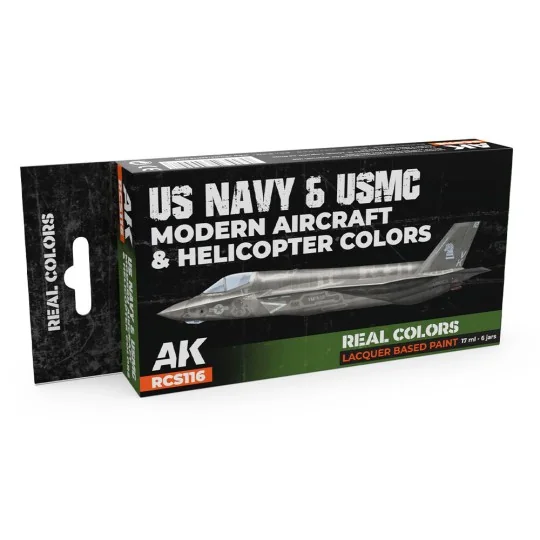 US Navy&USMC Modern Aircraft&Helicopter Colors SET - AK Interactive... US Navy&USMC Modern Aircraft&Helicopter Colors SET - AK Interactive...