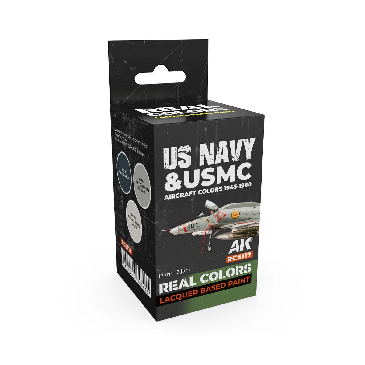 US Navy & USMC Aircraft Colors 1945-1980 SET - AK Interactive RCS117 US Navy & USMC Aircraft Colors 1945-1980 SET - AK Interactive RCS117