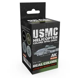 USMC Helicopter Colors 1970s-2020s SET - AK Interactive RCS118