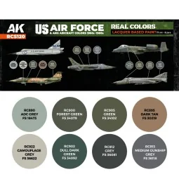 US Air Force & ANG Aircraft Colors 1960s-1980s SET - AK Interactive...