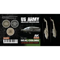 US Army Helicopter Colors SET - AK Interactive RCS121