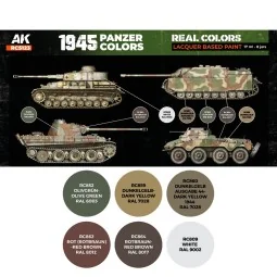 1945 Panzer Colors SET - AK Interactive RCS123