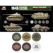 1945 Panzer Colors SET - AK Interactive RCS123