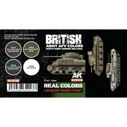 British Army AFV Colors. North-West Europe 1944-1945 SET - AK Inter...
