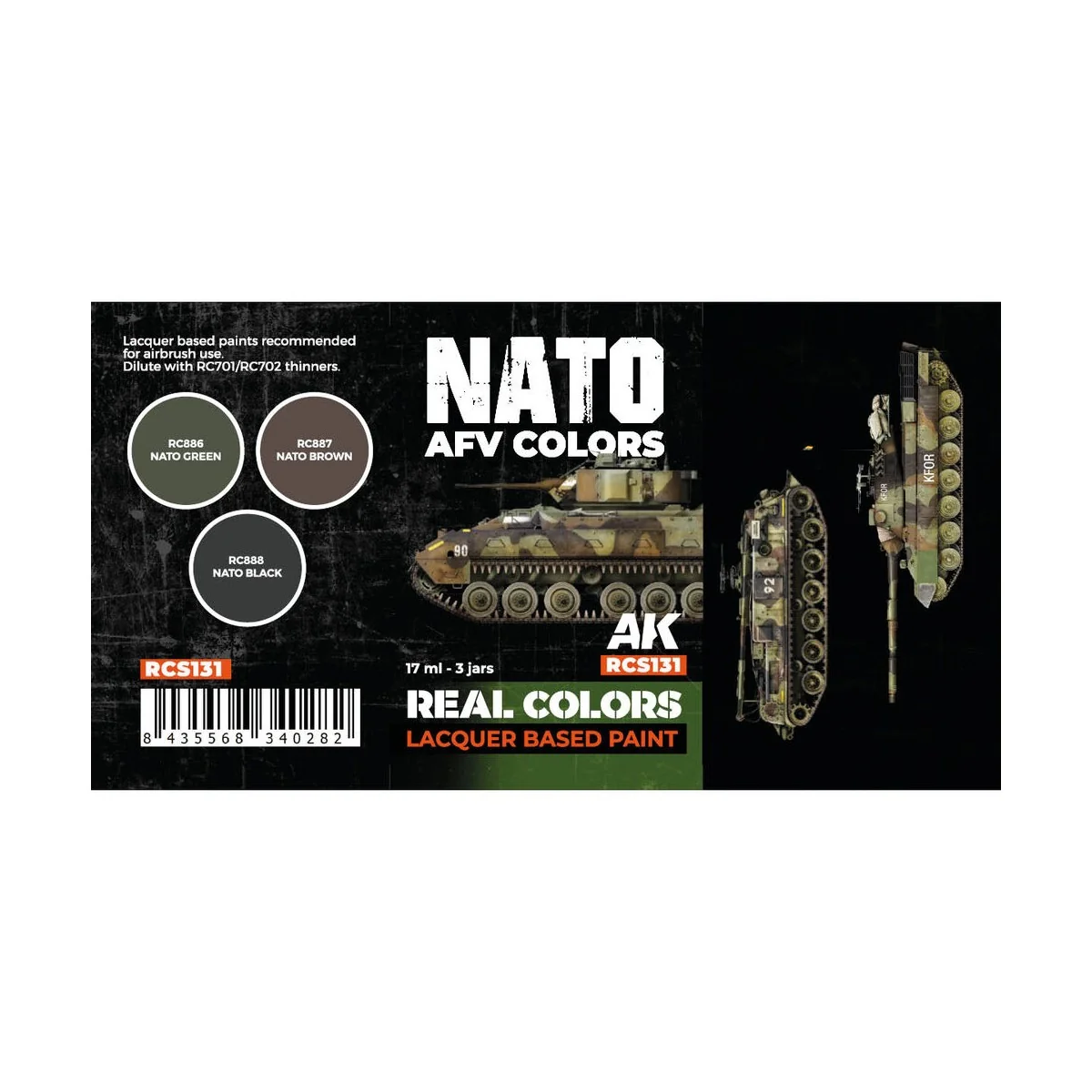 NATO AFV Colors SET - AK Interactive RCS131
