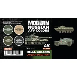 Modern Russian AFV Colors SET - AK Interactive RCS132