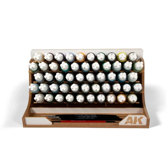 MODULAR ORGANIZER 17ml_Capacity for 52 jars - AK Interactive AKORG17