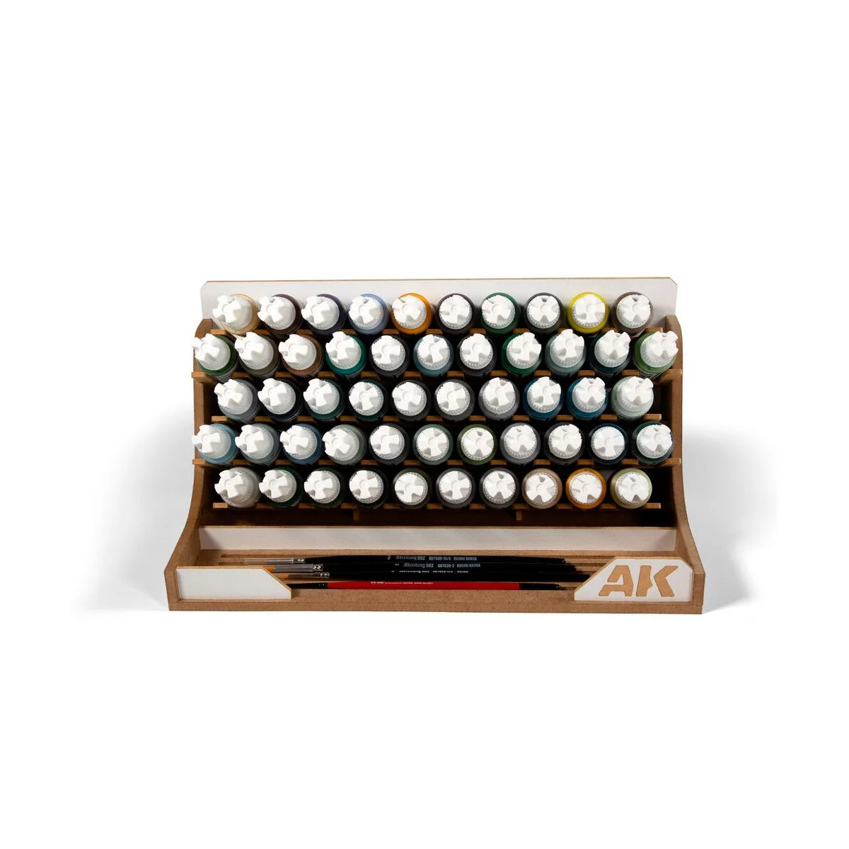 MODULAR ORGANIZER 17ml_Capacity for 52 jars - AK Interactive AKORG17