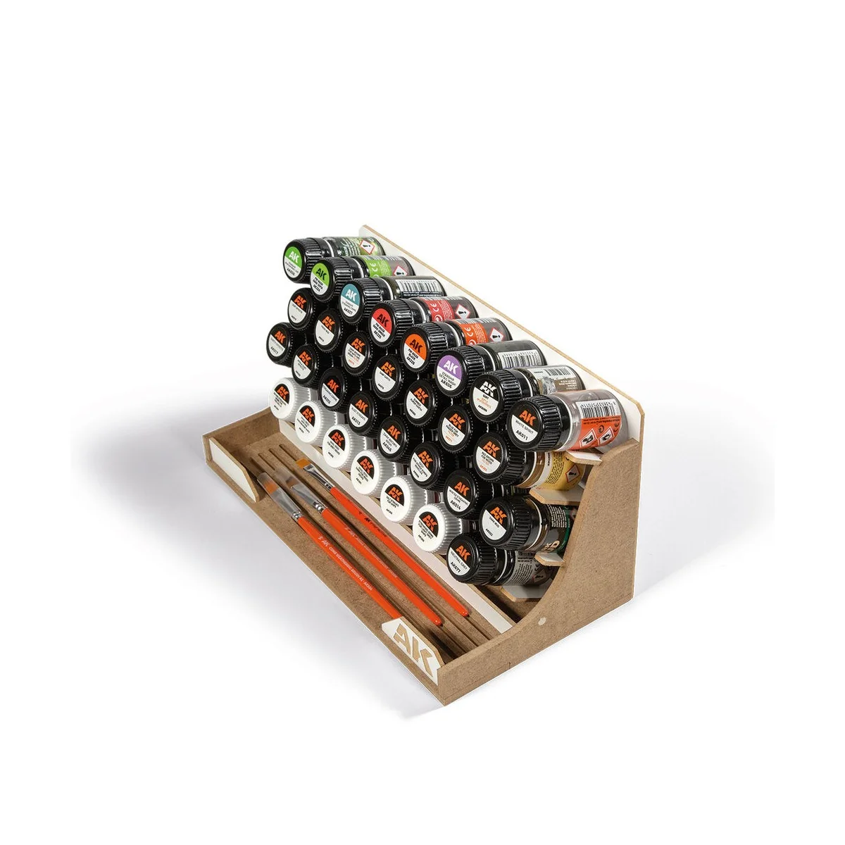 MODULAR ORGANIZER 35ml_Capacity for 30 jars - AK Interactive AKORG35