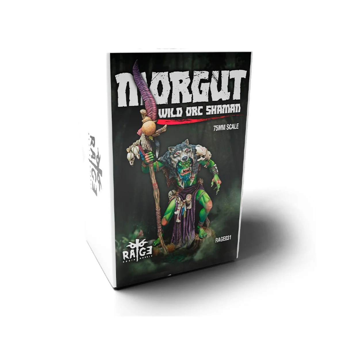 Morgut Wild Orc Shaman 75MM - AK Interactive RAGE031