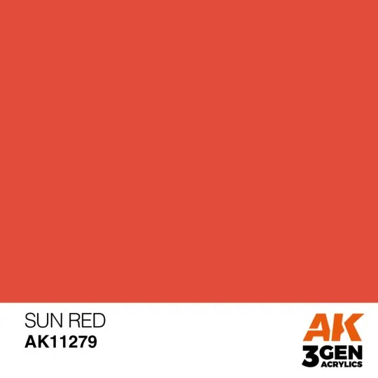 Sun Red COLOR PUNCH 17 ml - AK Interactive AK11279 Sun Red COLOR PUNCH 17 ml - AK Interactive AK11279
