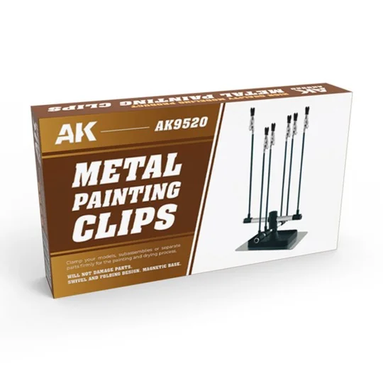 METAL PAINTING CLIPS - AK Interactive AK9520