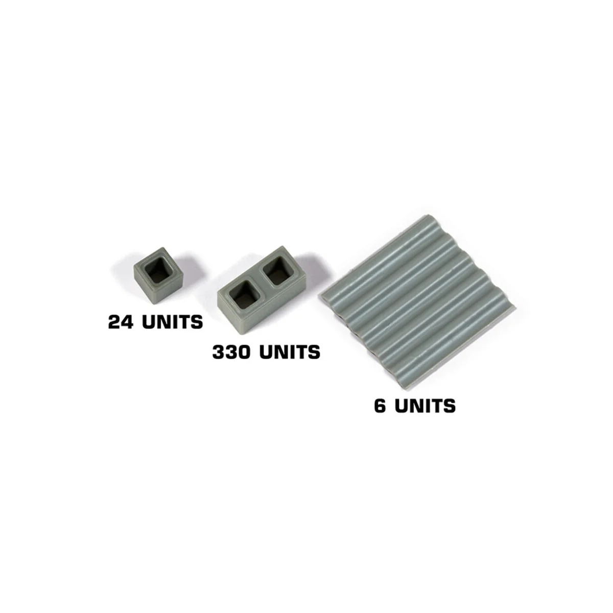 CONCRETE BLOCKS KIT 1/35 Scale, 1/35 - AK Interactive AK35019