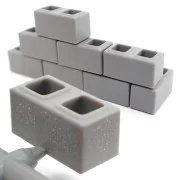 CONCRETE BLOCKS KIT 1/35 Scale - AK Interactive AK35019
