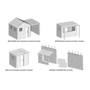 CONCRETE BLOCKS KIT 1/35 Scale, 1/35 - AK Interactive AK35019