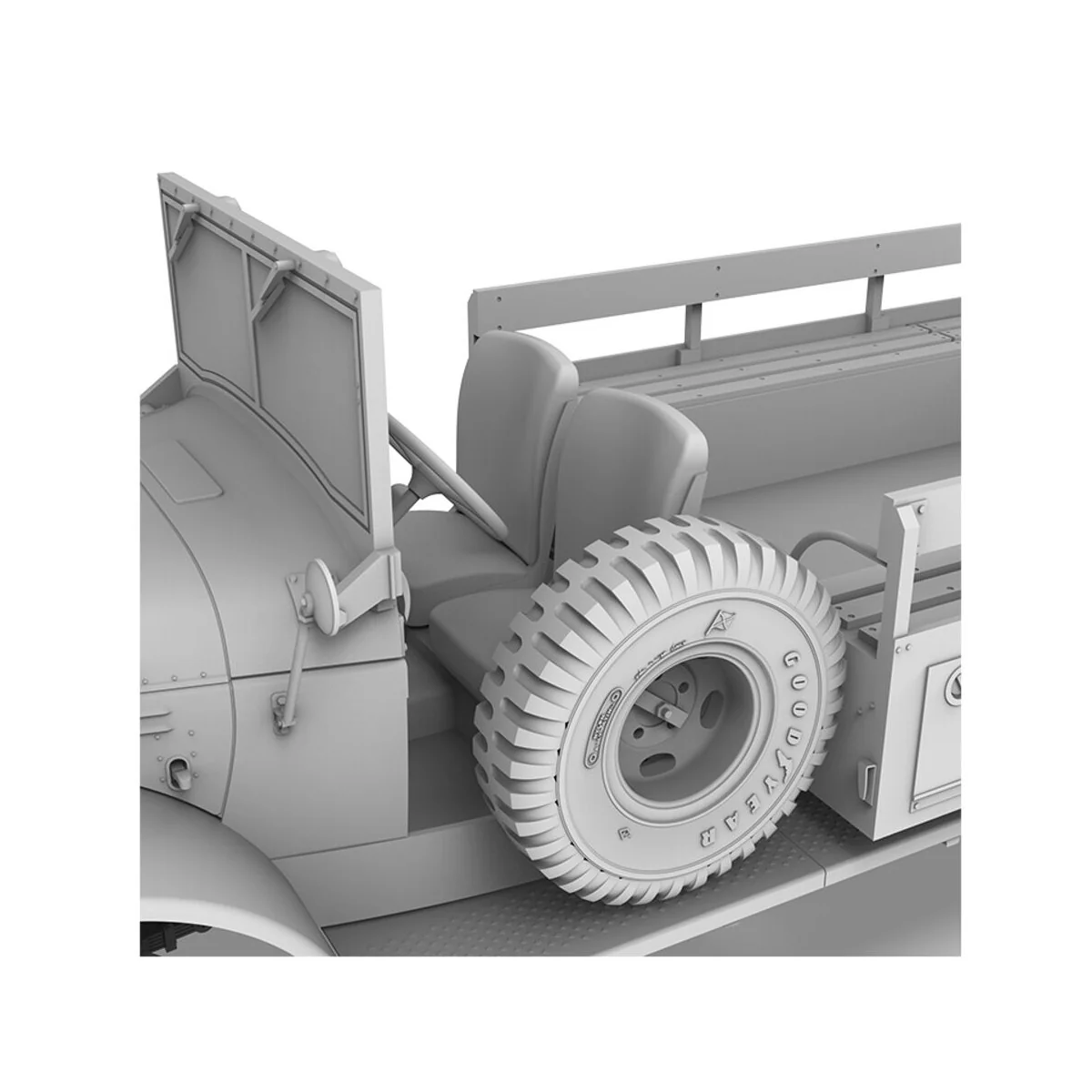 IDF POWER WAGON WM300 w/winch 1/35 - AK Interactive AK35020