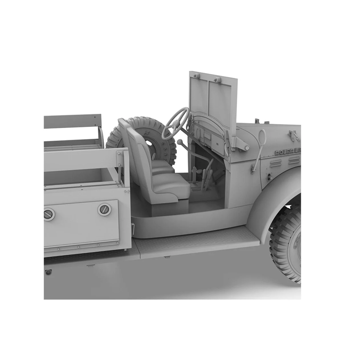IDF POWER WAGON WM300 w/winch 1/35 - AK Interactive AK35020