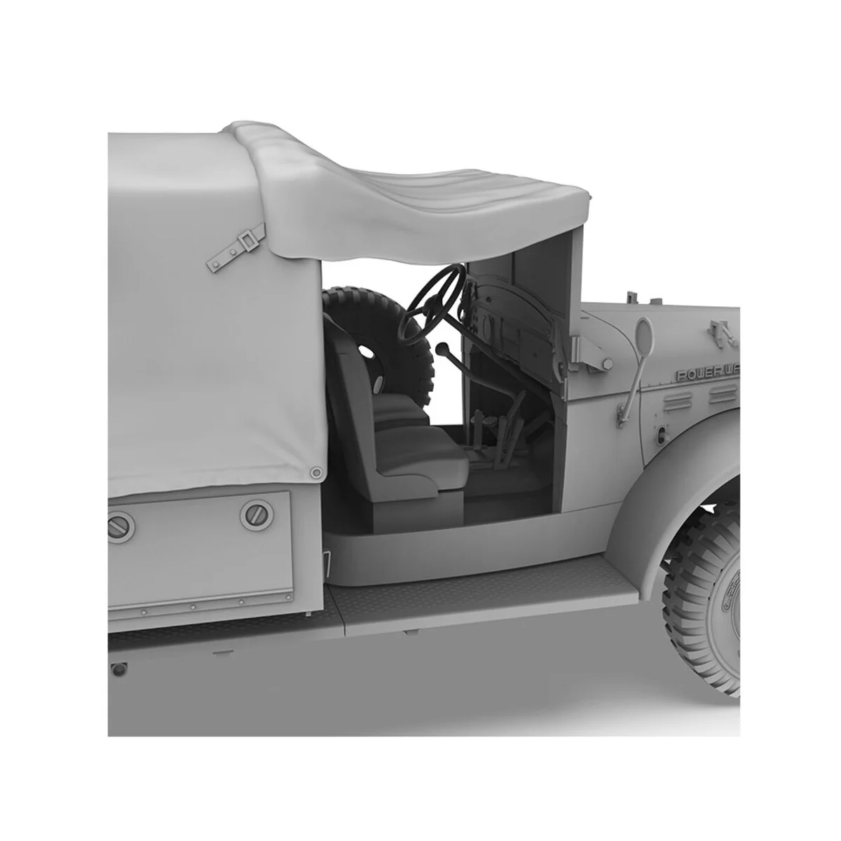 IDF POWER WAGON WM300 w/winch, 1/35 - AK Interactive AK35020