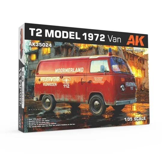 T2 Model 1972 VAN 1/35 scale - AK Interactive AK35024