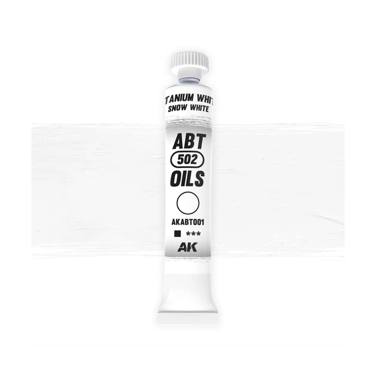 Titanium White / Snow white - AK Interactive AKABT001