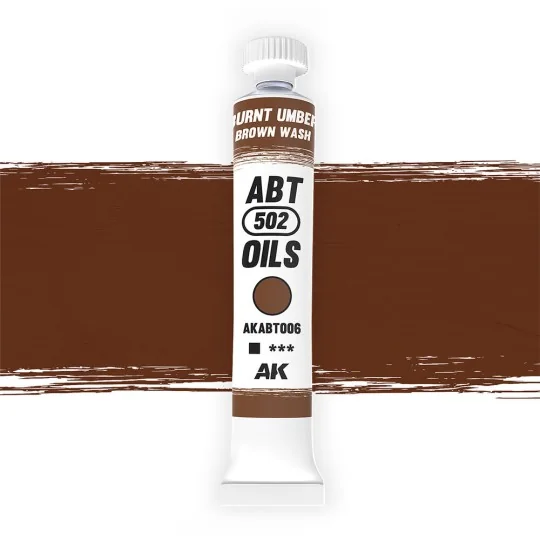 Burnt Umber / Brown wash - AK Interactive AKABT006