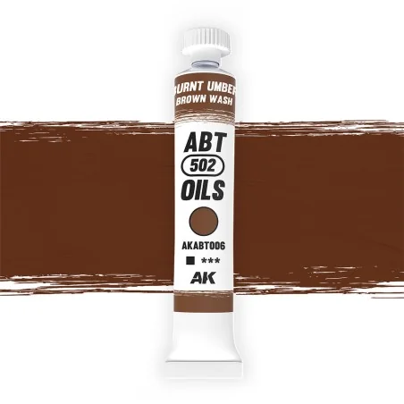Burnt Umber / Brown wash - AK Interactive AKABT006