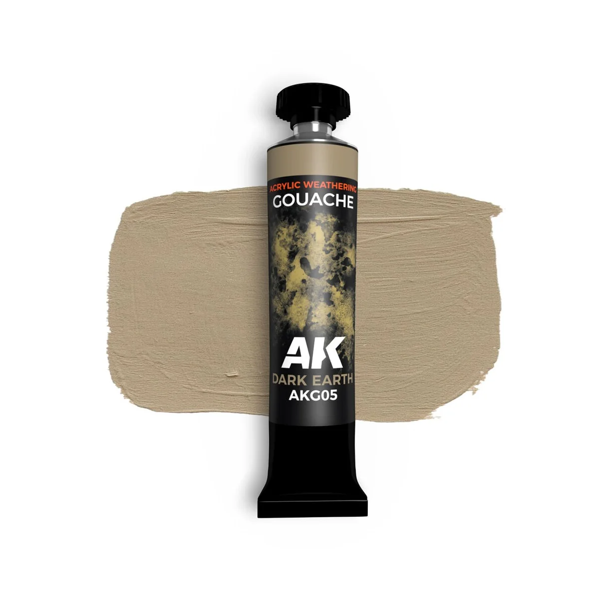DARK EARTH - AK GOUACHE 20 ml. - AK Interactive AKG05