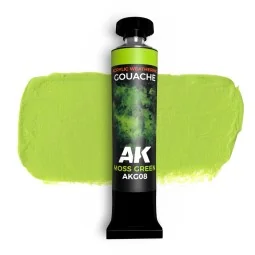 MOSS GREEN - AK GOUACHE 20 ml. - AK Interactive AKG08