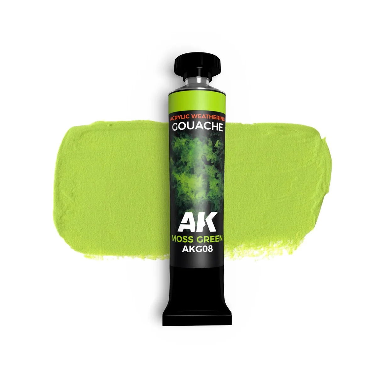 MOSS GREEN - AK GOUACHE 20 ml. - AK Interactive AKG08