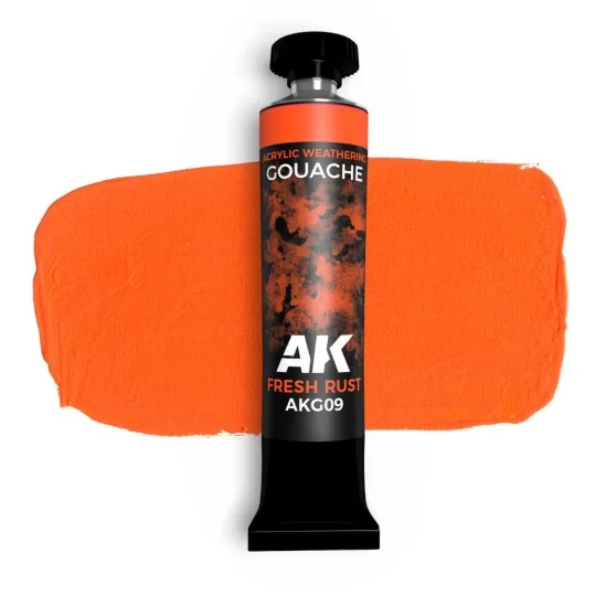 FRESH RUST - AK GOUACHE 20 ml. - AK Interactive AKG09