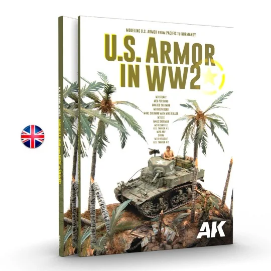 U.S ARMOR IN WW2 - English - AK Interactive AK130019