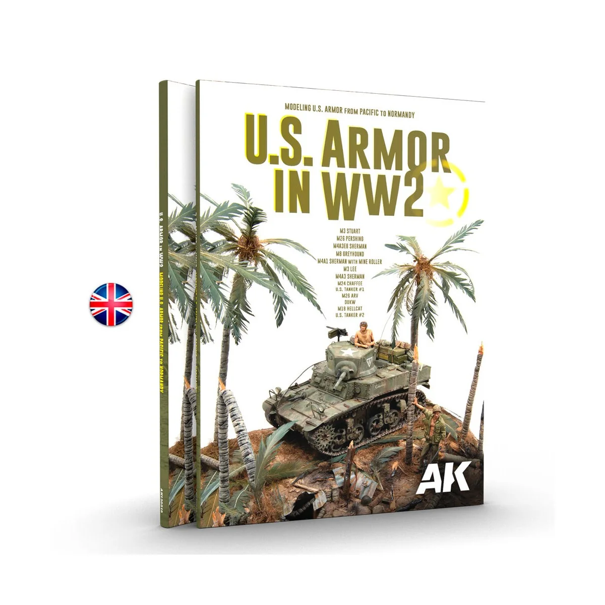 U.S ARMOR IN WW2 - English - AK Interactive AK130019