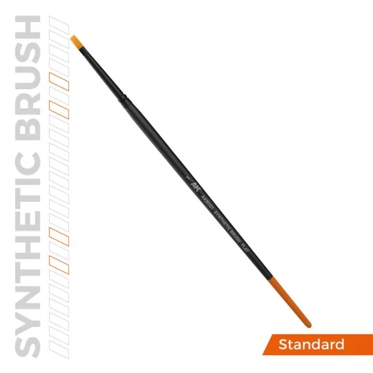 AK SYNTHETIC BRUSH - FLAT 1 - AK Interactive AKB001 AK SYNTHETIC BRUSH - FLAT 1 - AK Interactive AKB001