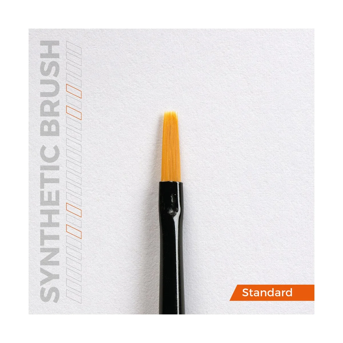 AK SYNTHETIC BRUSH - FLAT 1 - AK Interactive AKB001