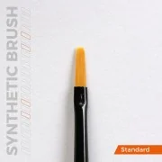 AK SYNTHETIC BRUSH - FLAT 1 - AK Interactive AKB001