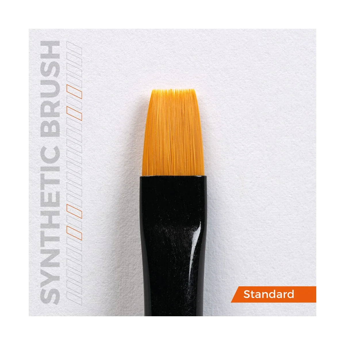 AK SYNTHETIC BRUSH - FLAT 4 - AK Interactive AKB003
