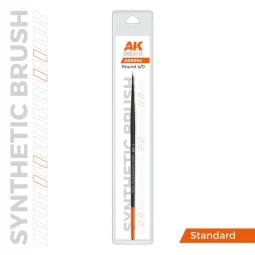 AK SYNTHETIC BRUSH - ROUND 4/0 - AK Interactive AKB004