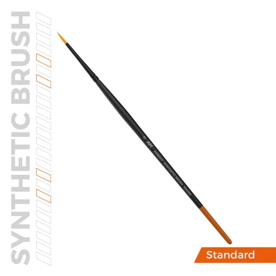 AK SYNTHETIC BRUSH - ROUND 0 - AK Interactive AKB007 AK SYNTHETIC BRUSH - ROUND 0 - AK Interactive AKB007