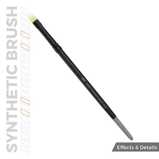 AK SYNTHETIC BRUSH - COMB - AK Interactive AKB011 AK SYNTHETIC BRUSH - COMB - AK Interactive AKB011