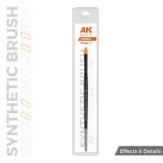 AK SYNTHETIC BRUSH - FILBERT 2 - AK Interactive AKB014