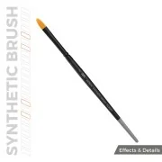AK SYNTHETIC BRUSH - FILBERT 2 - AK Interactive AKB014