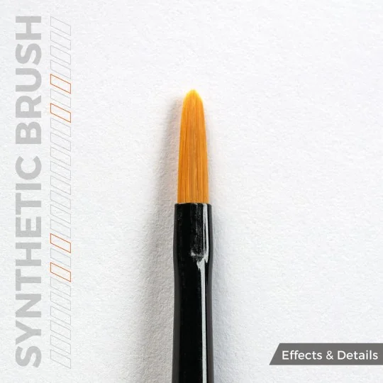AK SYNTHETIC BRUSH - FILBERT 2 - AK Interactive AKB014 AK SYNTHETIC BRUSH - FILBERT 2 - AK Interactive AKB014