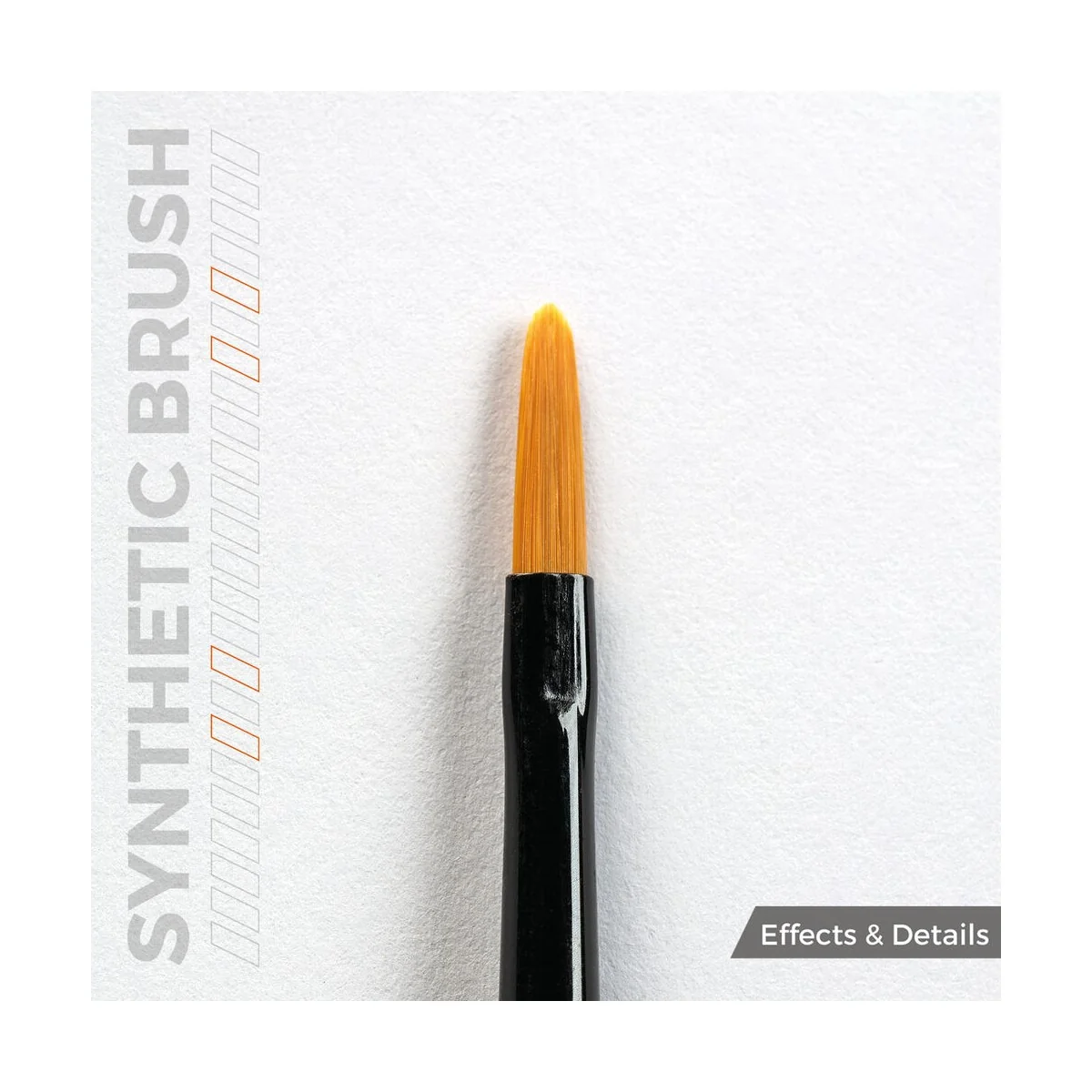 AK SYNTHETIC BRUSH - FILBERT 2 - AK Interactive AKB014
