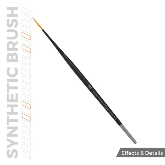 AK SYNTHETIC BRUSH - LINER 17mm - AK Interactive AKB018