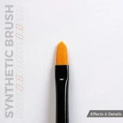 AK SYNTHETIC BRUSH - LINER 17mm - AK Interactive AKB018