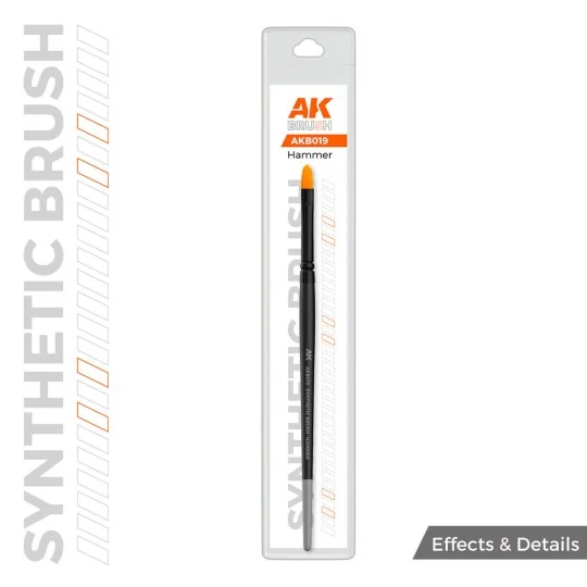 AK SYNTHETIC BRUSH - HAMMER - AK Interactive AKB019
