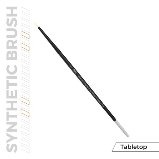 AK SYNTHETIC TABLETOP BRUSH - 1 - AK Interactive AKB021 AK SYNTHETIC TABLETOP BRUSH - 1 - AK Interactive AKB021