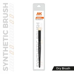 AK SYNTHETIC DRY BRUSH - M - AK Interactive AKB024