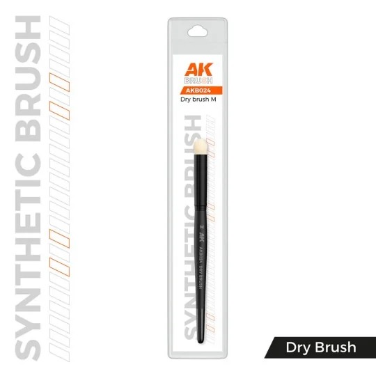 AK SYNTHETIC DRY BRUSH - M - AK Interactive AKB024 AK SYNTHETIC DRY BRUSH - M - AK Interactive AKB024